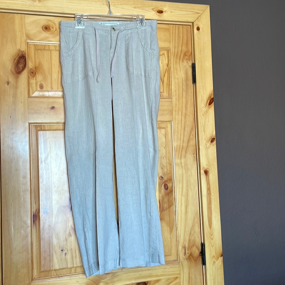 Cariloha Linen/Bamboo Casual Slacks size 4